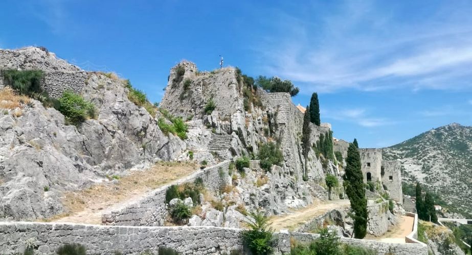 Optioneel kasteel Split bezoeken Optioneel kasteel Split bezoeken